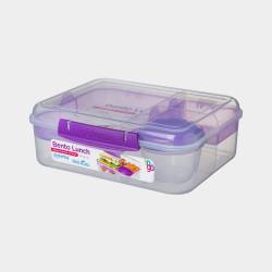 Sistema Sistema To Go Bento lunchbox 4 compart. & yoghurtpotje 1.65L (4 ass.) 