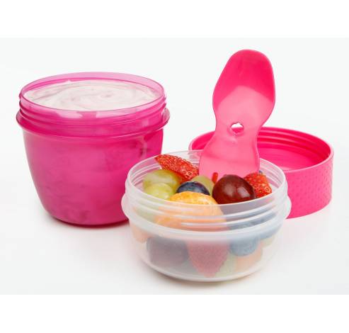 To Go snackdoos Snack Capsule met lepel/vork 515ml  Sistema