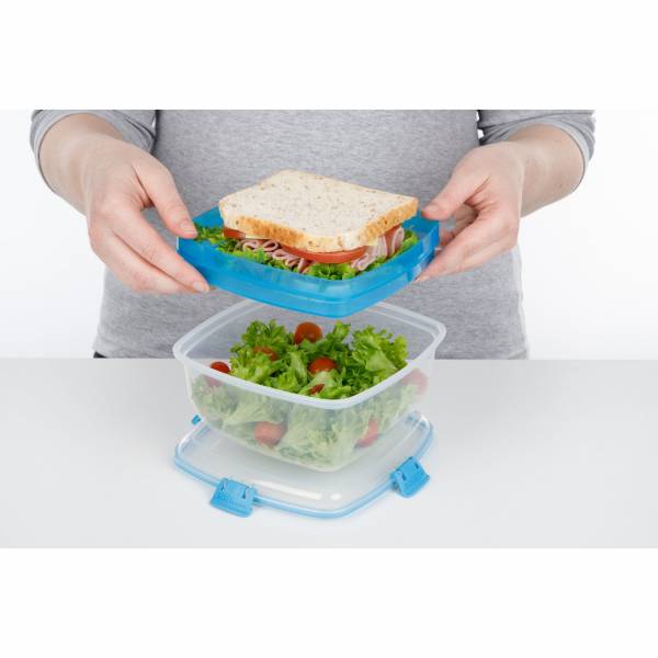 To Go Salad & Sandwich slakom met boterhamlade 1.63L 