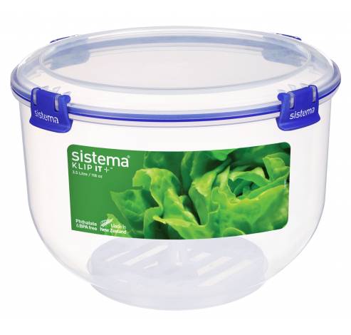 Klip It + boîte à laitue Lettuce Crisper 3.5L  Sistema