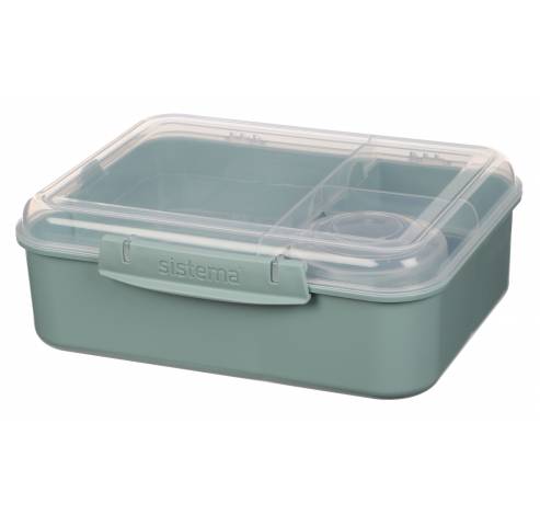 Sistema Renew Bento lunchbox 4 compart. & yoghurtpotje 1.65L (4 ass.)  Sistema