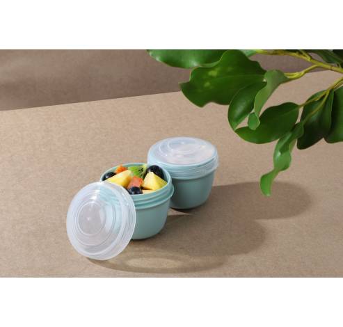 Renew set van 2 yoghurtpotjes 150ml  Sistema