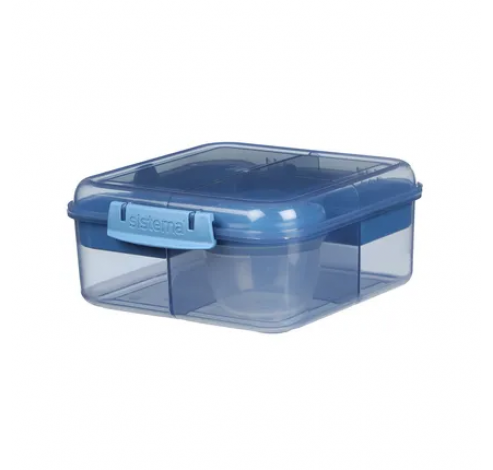 Ocean Bound Plastic To Go boîte à lunch Bento Cube 1.25L   Sistema