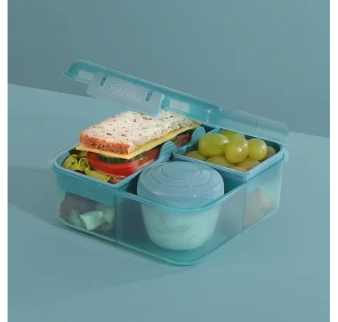 Ocean Bound Plastic To Go boîte à lunch Bento Cube 1.25L   Sistema