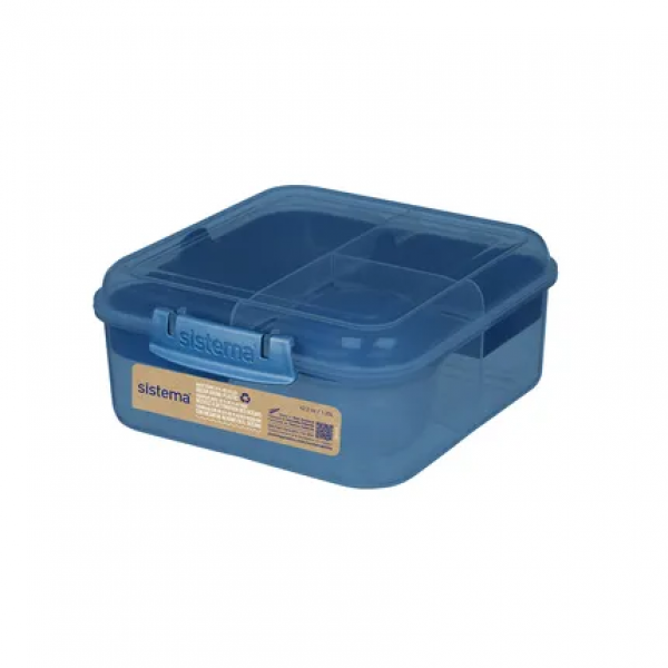 Sistema Ocean Bound Plastic To Go lunchbox Bento Cube 1.25L 