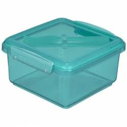 Sistema Ocean Bound Plastic To Go lunchbox met bestek Lunch Plus 1.2L