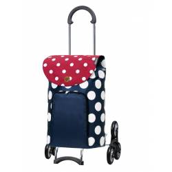 Andersen Shopper Treppensteiger Scala Shopper Dots blauw 