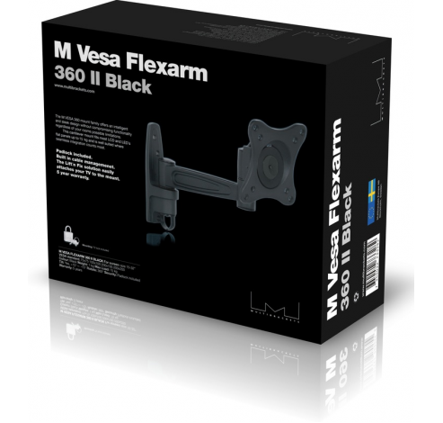 Muurbeugel VESA Flexarm 360 II                  Multibrackets