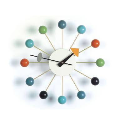 Ball Clock Multicoloured  Vitra.