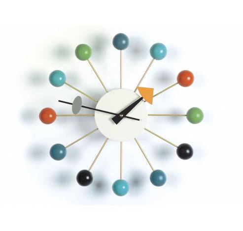 Ball Clock Multicoloured  Vitra.