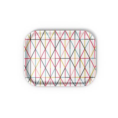 Classic Tray medium, Grid multicolour 