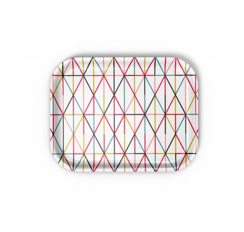 Classic Tray medium, Grid multicolour  Vitra.