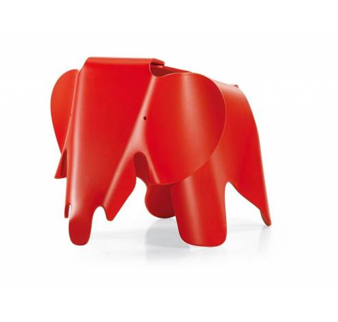 EEL Eames Elephant (Plastic),classic red  Vitra.