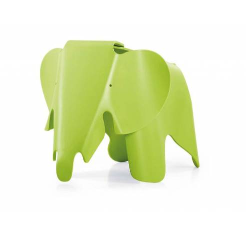 EEL Eames Elephant (Plastic), dark lime  Vitra.