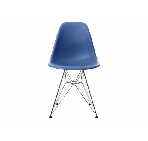 EPC DSR P.Side Chair - base chrome-plated - navy blue  Vitra.