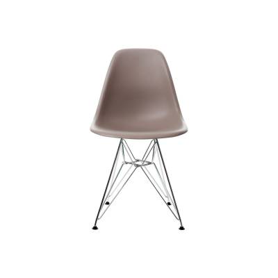 EPC DSR P.Side Chair - base chrome-plated - mauve grey 