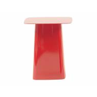 Bour.,Metal Side Table,med.,red/red 