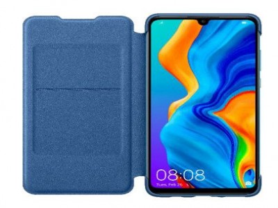 P30 lite Wallet Cover blue