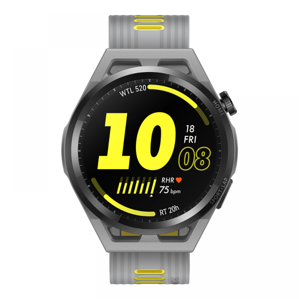 Huawei Smartwatch Watch GT Runner - Grey, Grey Strap