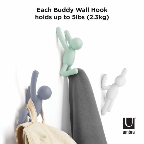 Buddy Hooks Lite Multi 3 stuks 