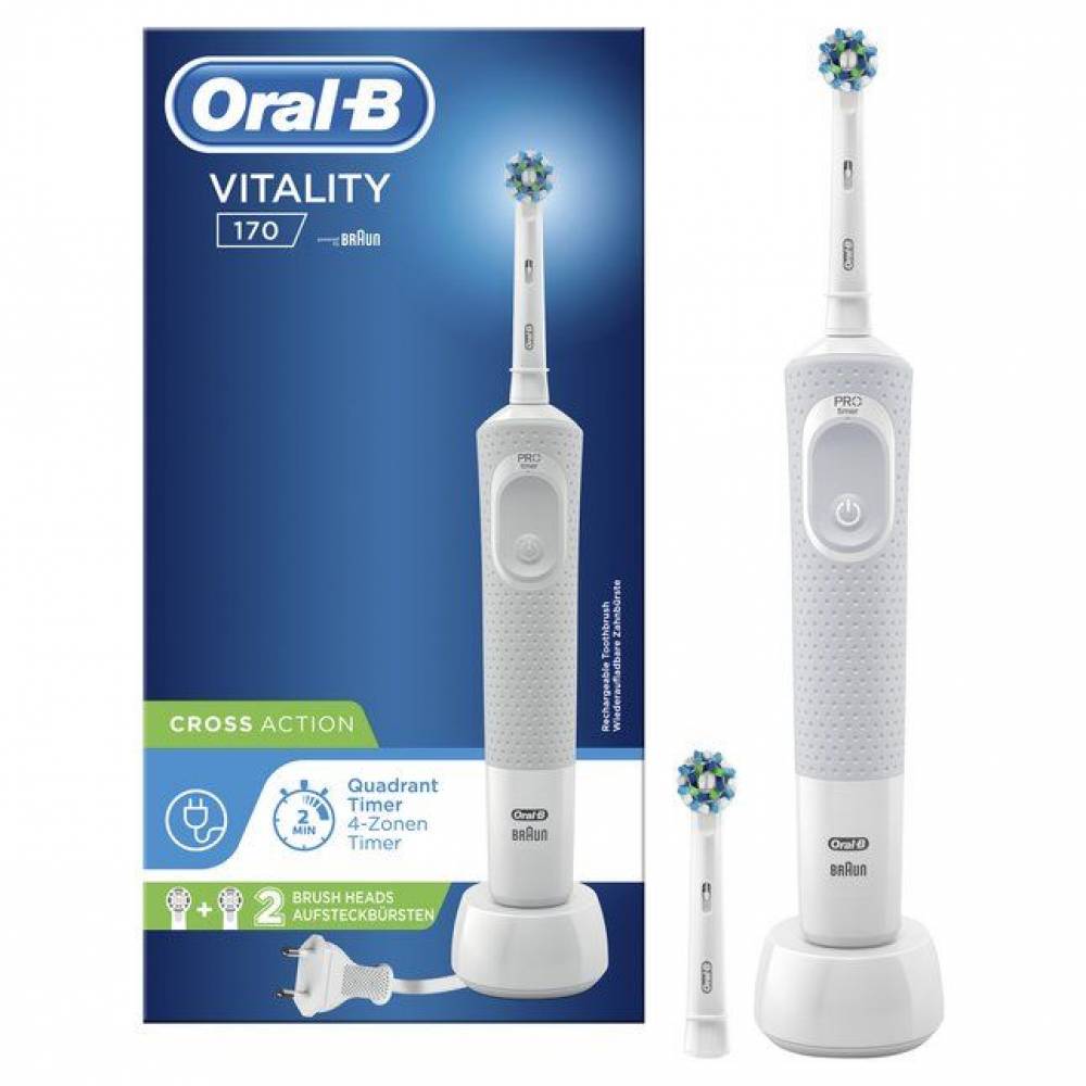 Oral-B Elektrische tandenborstel Vitality 170 Cross action  Wit