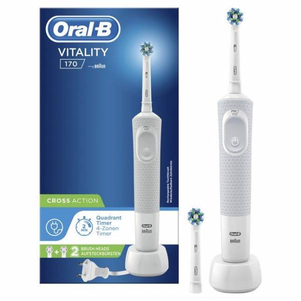 Vitality 170 Cross action  Wit Oral-B