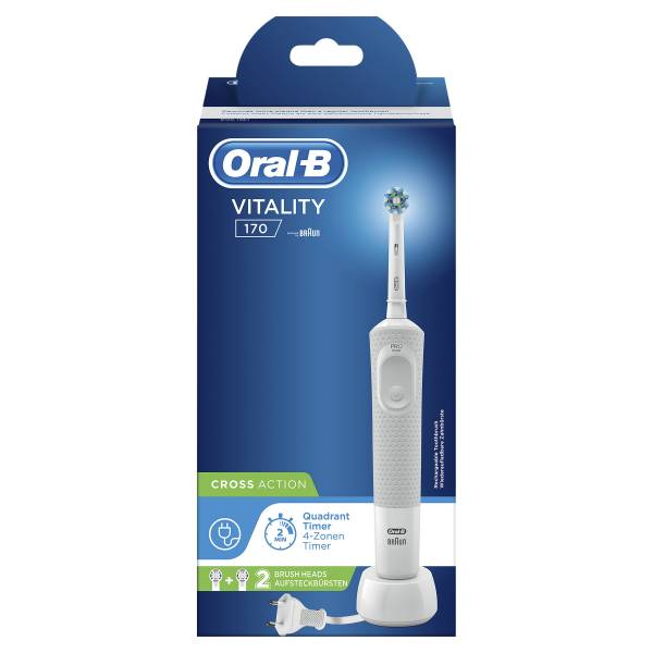 Vitality 170 Cross action  Wit Oral-B