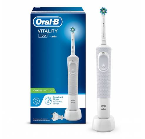 Vitality 100 Cross Action Wit  Oral-B