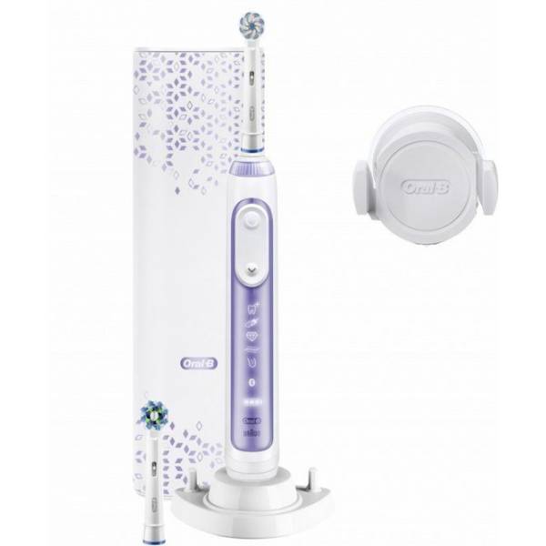 Genius 10100S purple (EB60) + 2 pin Oral-B Genius 10100S purple (EB60) + 2 pin Oral-B