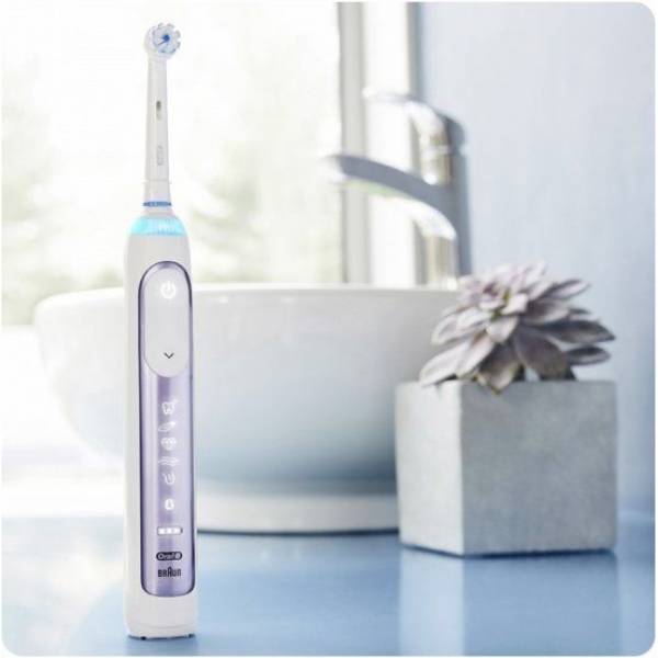 Genius 10100S purple (EB60) + 2 pin Oral-B Genius 10100S purple (EB60) + 2 pin Oral-B
