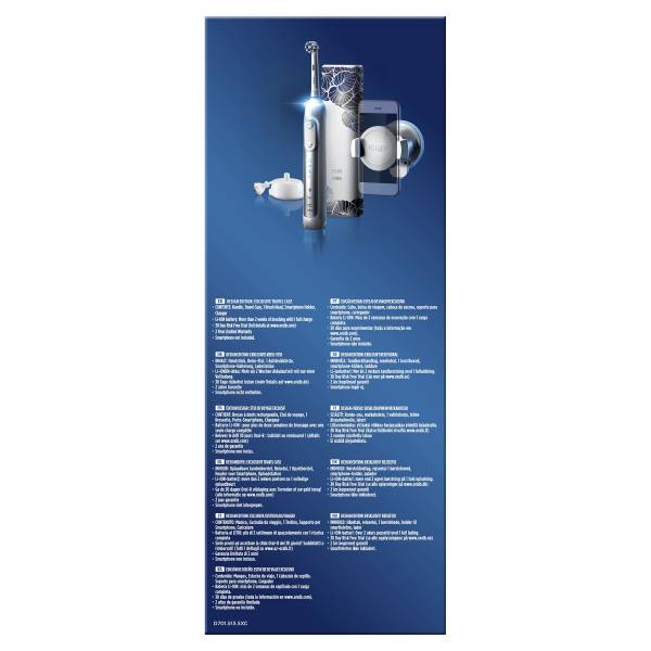 Genius 8500 silver + Flora black TC Oral-B Genius 8500 silver + Flora black TC Oral-B