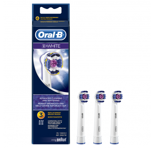 Opzetborstels 3D White  Oral-B