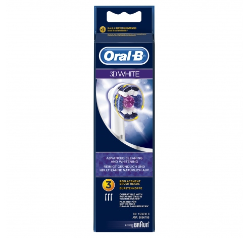 Opzetborstels 3D White  Oral-B