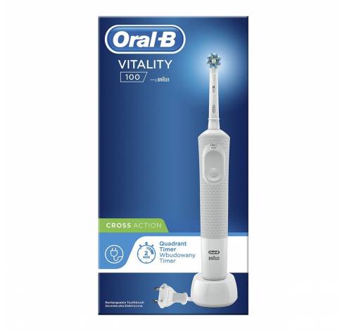 ORAL-B Vitality 100 Cross Action White    Oral-B