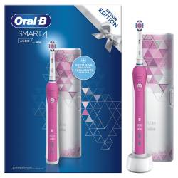Oral-B Smart 4 -4500- Elektrische Tandenborstel Roze  