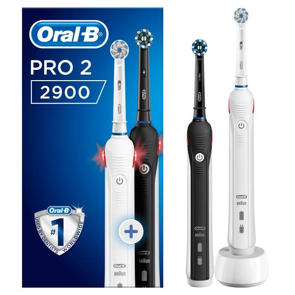 Oral-B Pro 2 2900 Elektrische Tandenborstels Duoverpakking