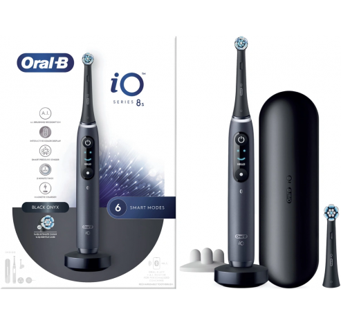 iO™ SERIE 8 elektrische tandenborstel Black  Oral-B