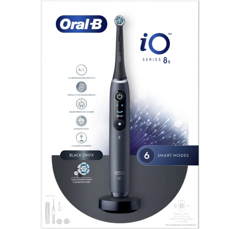 iO™ SERIE 8 elektrische tandenborstel Black  Oral-B