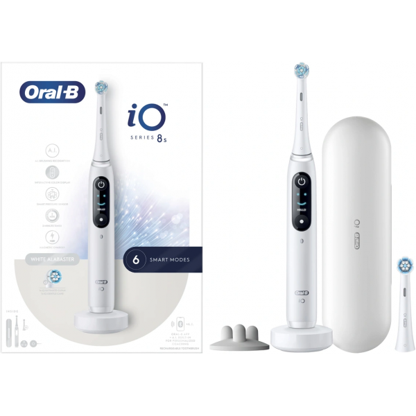 Oral-B iO™ SERIE 8 elektrische tandenborstel White