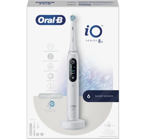 iO™ SERIE 8 elektrische tandenborstel White  Oral-B