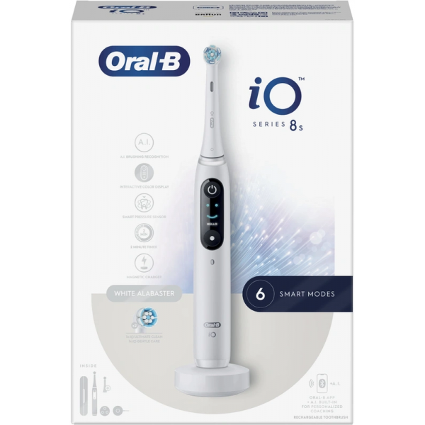 iO™ SERIE 8 elektrische tandenborstel White Oral-B