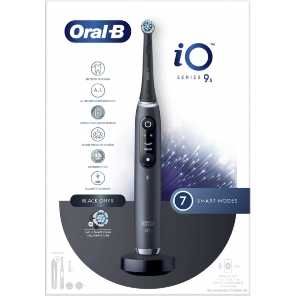 iO™ SERIE 9 elektrische tandenborstel Black Oral-B