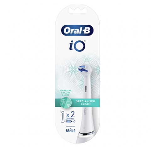 iO Specialised Clean Opzetborstels, 2 Stuks  Oral-B