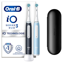 Oral-B iO 3 Duo Black/Blue Electrische tandenborstel