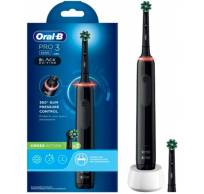 ORAL-B Pro3 3000 Cross Action - Elektrische Tandenborstel - 2 opzetborstels 
