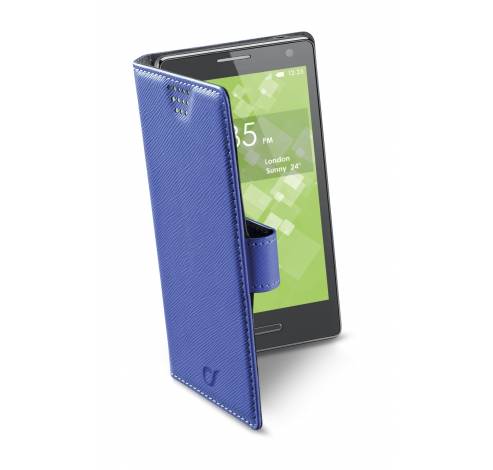 Book universeel smartphone XXL blauw  Cellularline