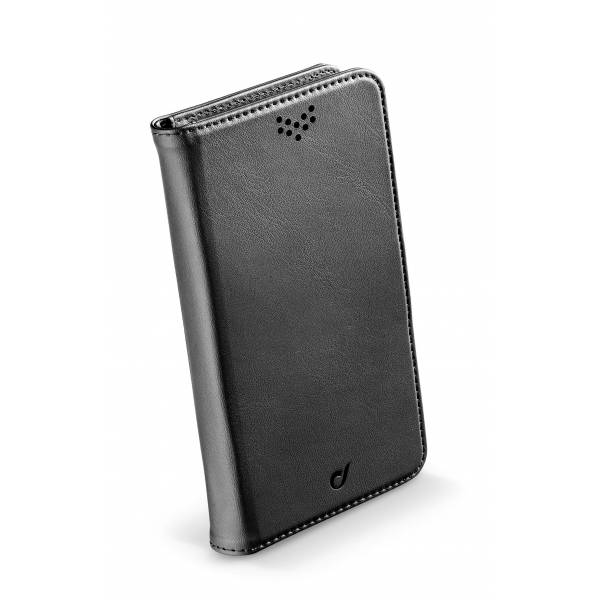 Cellularline Smartphonehoesje Book universeel agenda smartphone XL zwart Cellularline Smartphonehoesje Book universeel agenda smartphone XL zwart