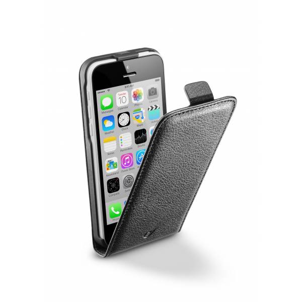 iPhone 5c tasje flap essential zwart 