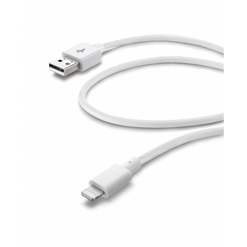 kabel iPad ligthning wit Cellularline kopen. Bestel in Webshop Steylemans