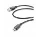Cellularline USB-kabel Data kabel micro-usb tablet zwart Cellularline USB-kabel Data kabel micro-usb tablet zwart